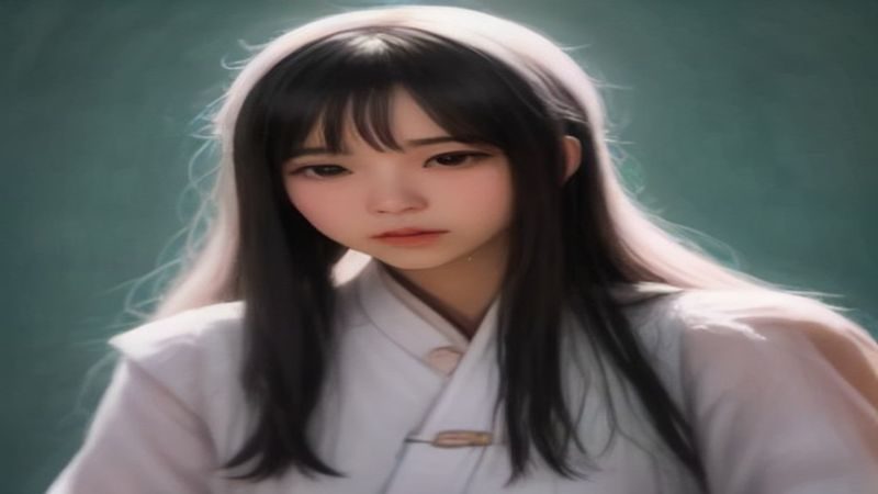 咖啡厅窗边座位上女生低头看平板电脑阅读漫画，窗外阳光洒进，画面明亮温馨带文艺感